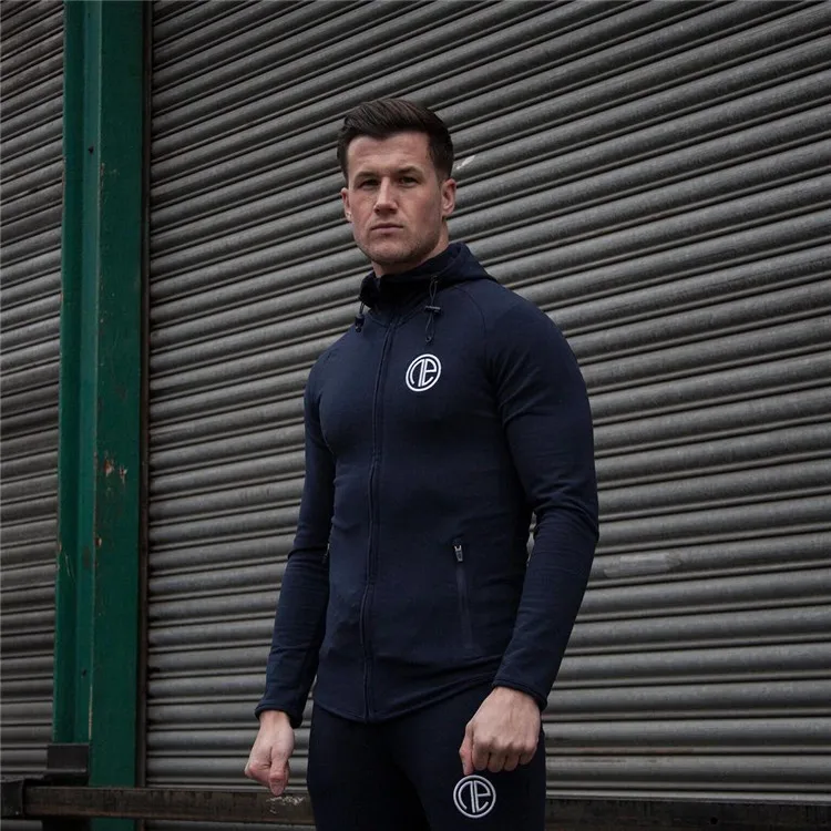 Мужские куртки для бега 2018 новые дышащие спортивные пальто фитнеса Спортивная