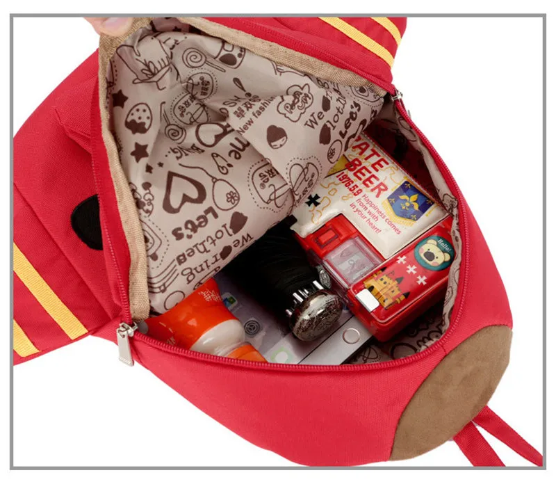 Милый дизайнерский рюкзак в виде маленького самолета детские школьные ранцы для