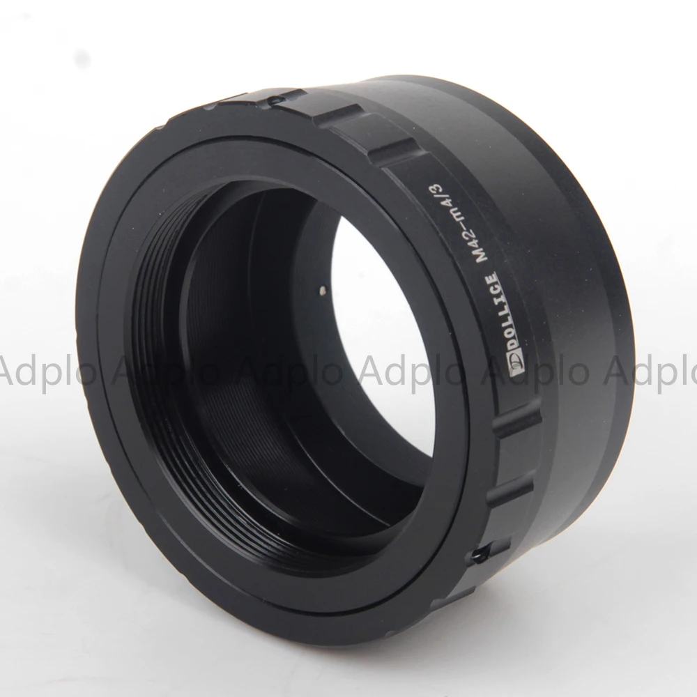 ADPLO 011049 подходит для M42 For камеры Micro Four Thirds 4/3 M4/3 + 42 мм задняя крышка с винтовым