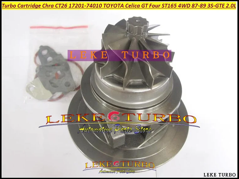 Турбокомпрессор CHRA Core CT26 17201 74010 Для TOYOTA Celica GT Four ST165 4WD 87 89 3sgte 3S GTE 2.0L|ct26 turbocharger|ct26