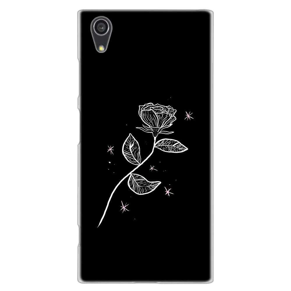 Чехол MLLSE с абстрактным рисунком для лица, модный Темный чехол для sony Xperia M4Aqua M5 E5 X XA XA1 XA2 Plus XA3 XZ XZ1 XZ2 Compact Z5 L1 L2 L3 - Цвет: 07