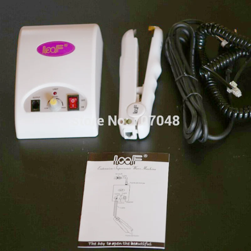 Whie color Fre shipping Ultrasonic Hair Extension Fusion Connector / Ultrasonic Hair Extension Fusion Iron