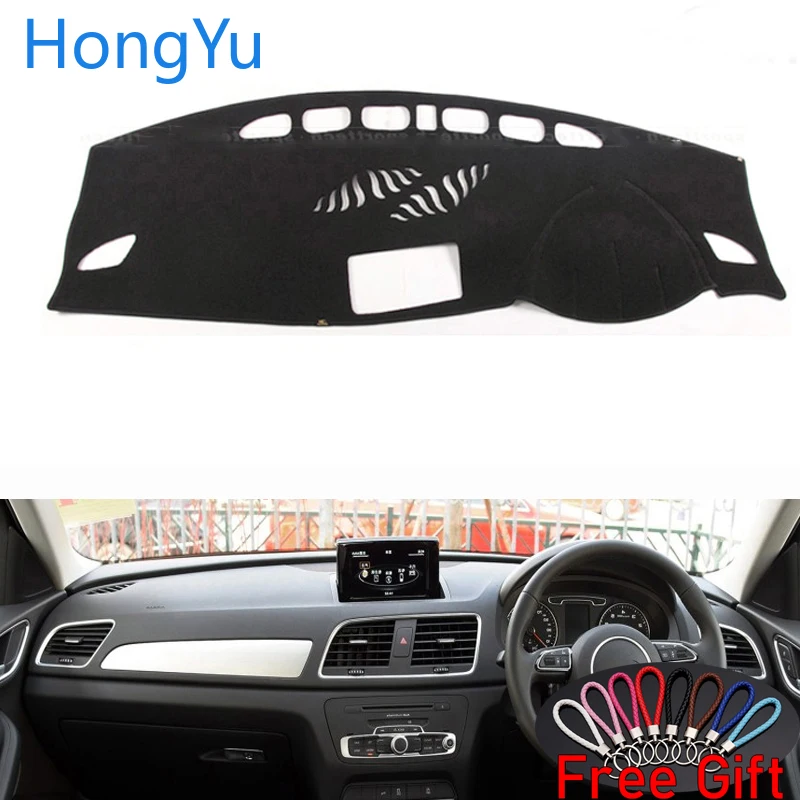 Крышка приборной панели автомобиля коврик для салона коврики AUDI Q3 Q3S 2012 2018