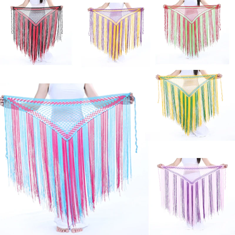 Женский вязаный крючком ремень для танца живота|belly dance hip|hip scarfbelly hip scarf |