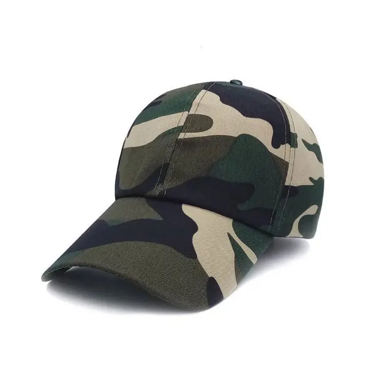 Camo 4 Охотничьи шапки Шапки для уличных видов спорта армейские мужские женские шапки специальные камуфляжные шапки бейсбольныей козырек шапки Распродажа - Цвет: Camo 4