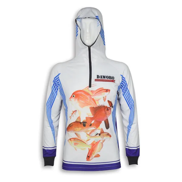 Hoodie style 01 Новое поступление dawobo бренд профессиональной одежды Рыбалка Anti UV Москит дышащая быстросохнущая Homme Рыбалка рубашка - Цвет: Hoodie style 01