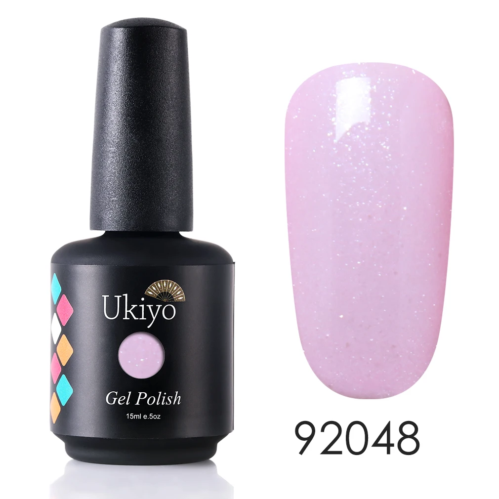H92048 Ukiyo 15 мл Чистый Цвет Гель-лак для ногтей Vernis полуперманентный УФ-гель для ногтей впитывающий Гель-лак для ногтей - Цвет: H92048