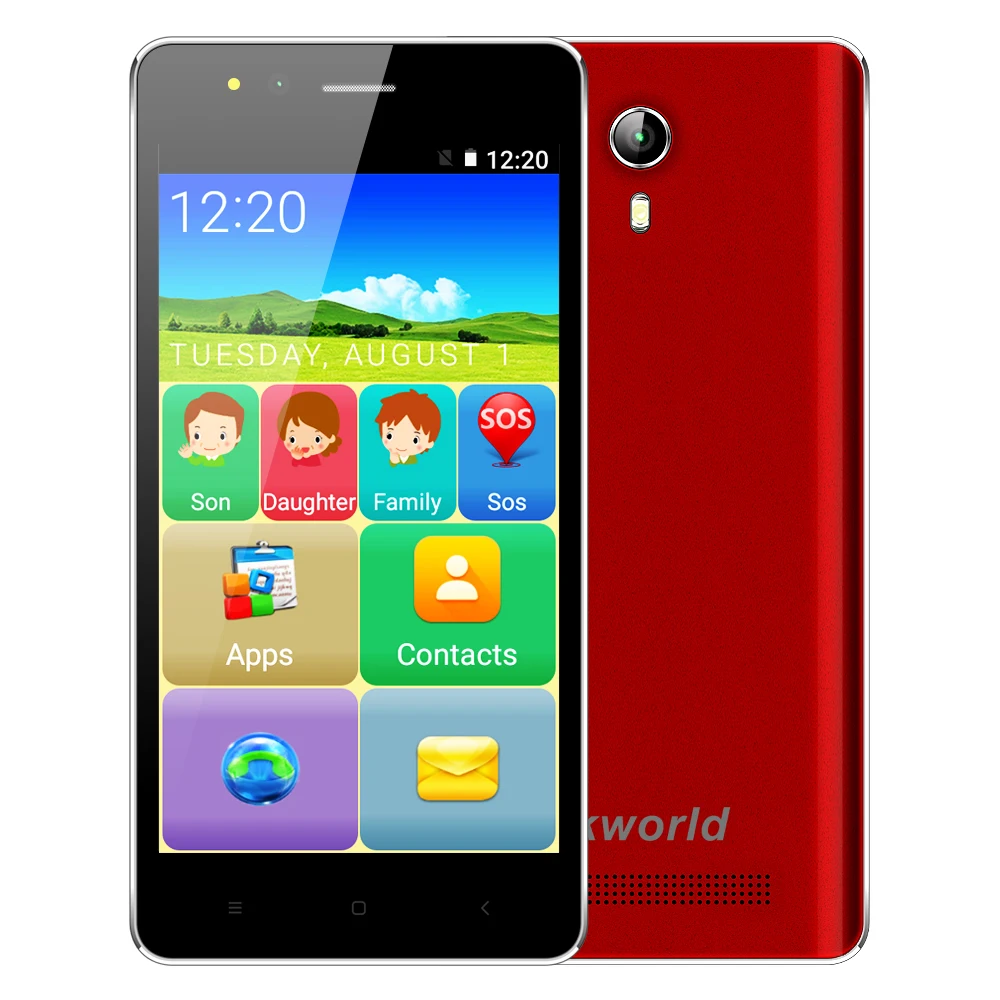 Vkworld F1 смартфон MTK6580 4 ядра 5 &quotДисплей пожилых громче динамик 1 ГБ + 8 Android 3g WCDMA с