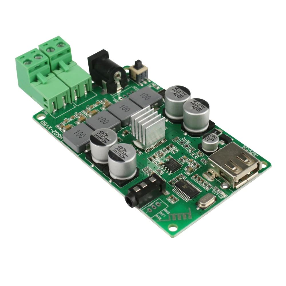 Плата усилителя Bluetooth GHXAMP TPA3116 2*50 Вт стерео 2 0 цифровая плата мощности DC 9 в 24 3 5 мм
