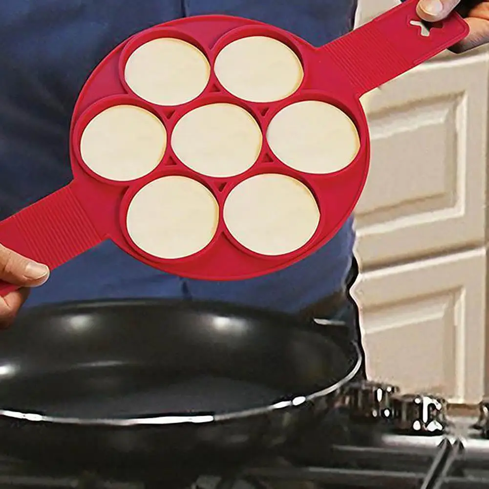 Полезные кухонные аксессуары для выпечки 7 отверстий форма жареных яиц