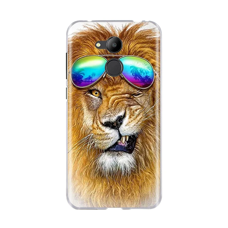 Для Huawei Honor 6C Pro Чехол для 5 2 '✽ Кот милый мягкий силиконовый чехол Honor6C чехлы |