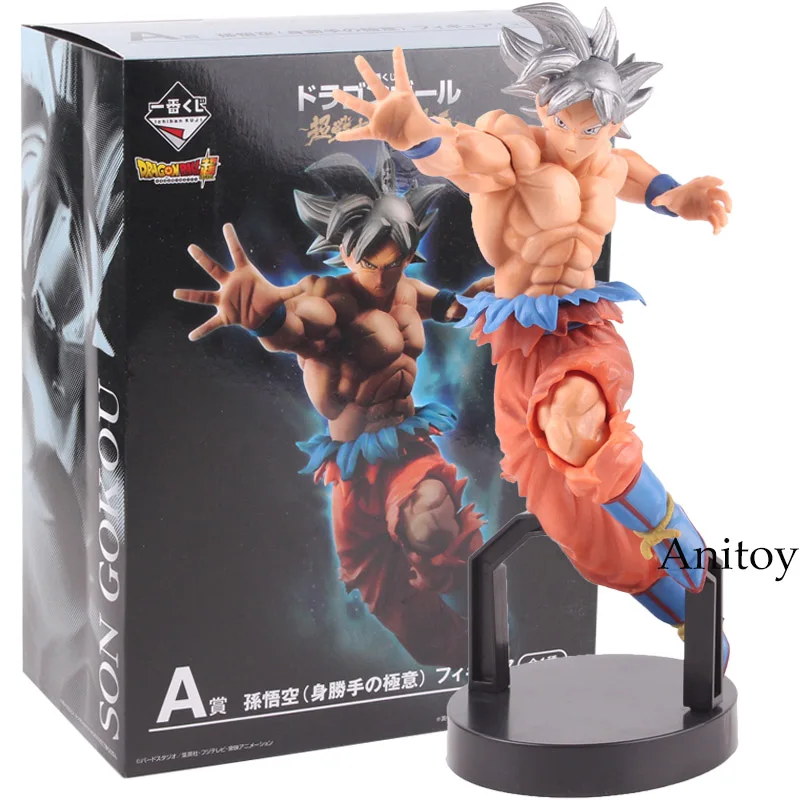 Dragon Ball Супер фигурка ичибан Kuji A Son Goku Ultra Instinct фигурка ПВХ Аниме Фигурки Коллекционная модель игрушки