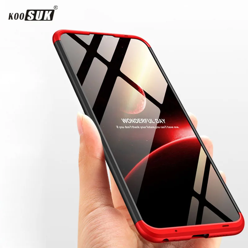 Чехол для Huawei Honor 10 Lite 3 в 1 полностью защитные сумки Жесткий lite honoe чехол