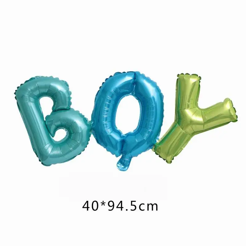 colorful boy Jumbo One/Детские воздушные шары из фольги для мальчиков и девочек, детские вечерние украшения для вечеринки - Цвет: colorful boy