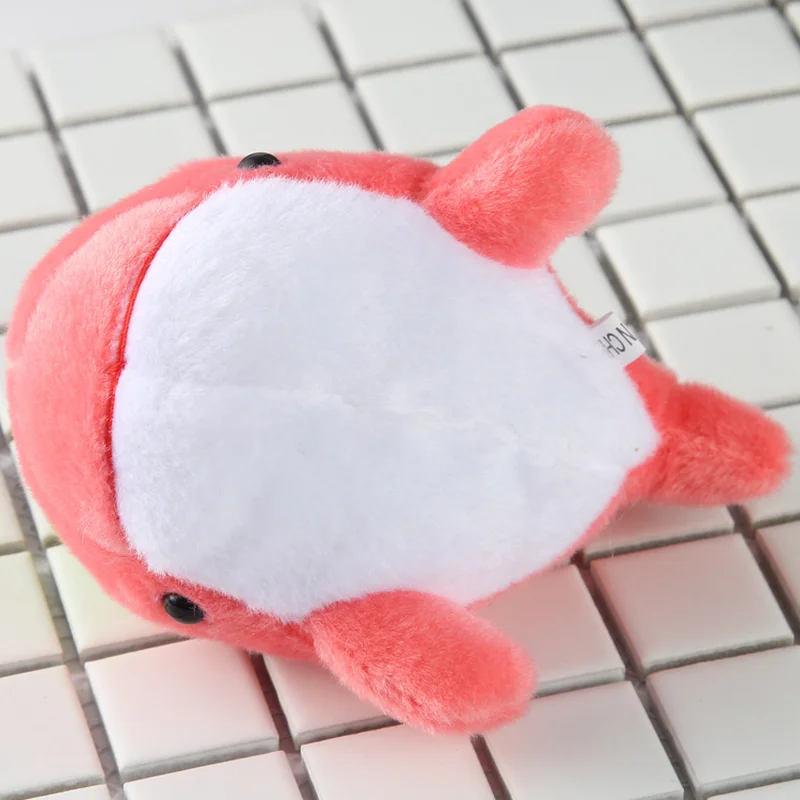 1 шт. Симпатичные Дельфин Kawaii Плюшевые брелоки мягкие PP чучело из хлопка животных плюшевые игрушки для подарки для девочек на день рождения сумка Подвеска