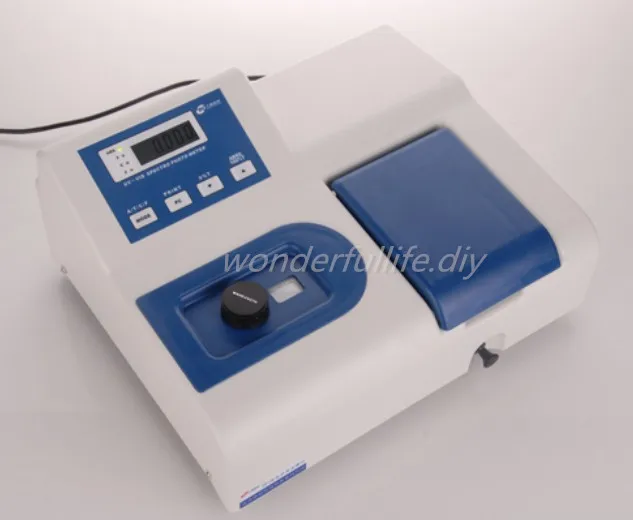 

Visible Spectrometer Laboratory Spectrophotometer 220V 320-1020 nm 722N