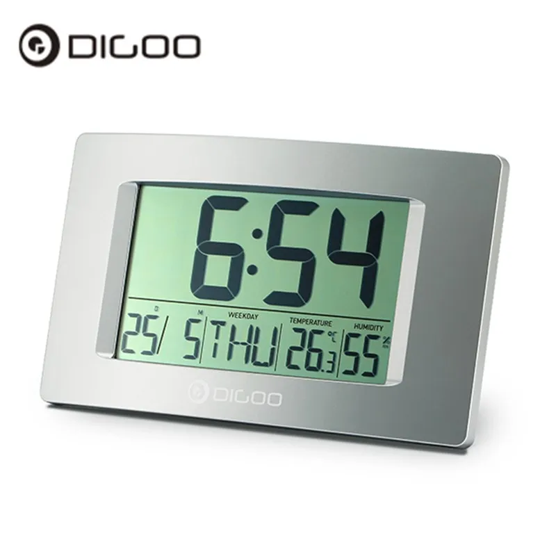 Digoo DG GC1 8 7 &quotБольшой ЖК дисплей Экран комнатный термометр и гигрометр
