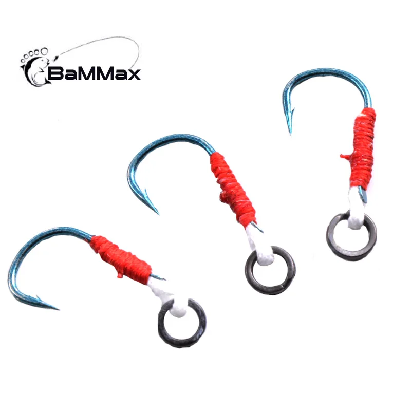 Рыболовный крючок BaMMax 5 шт./лот привязанный Железный рыболовный ложка для