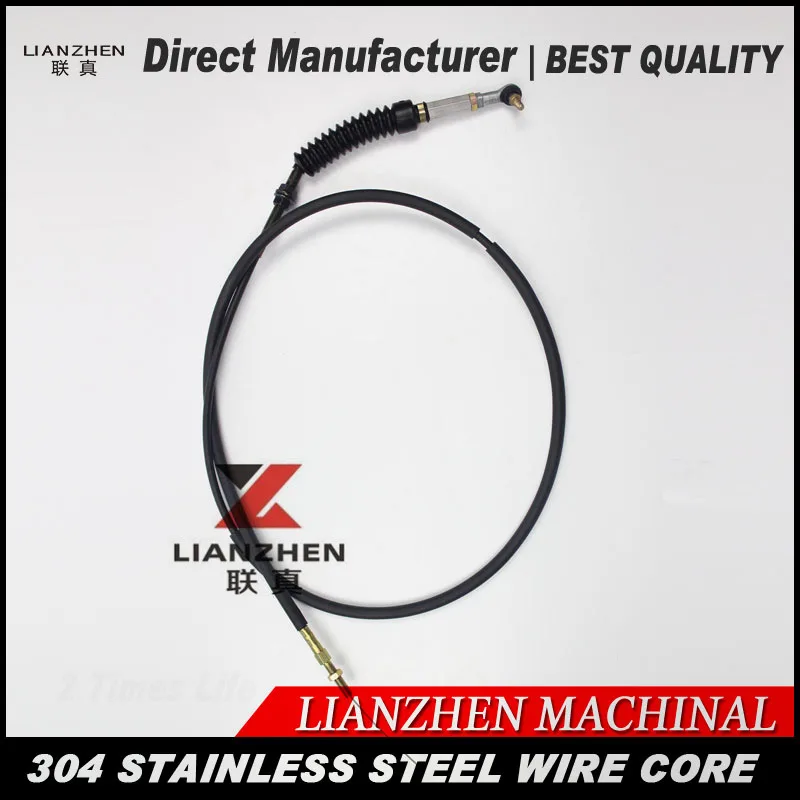 

Excavator throttle cable for Sany single throttle control cable accelerator cable AC2/1500