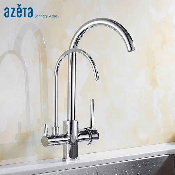 Кухонный Смеситель Azeta AT2188 для очистки воды хромированный латунный кран на