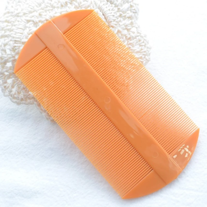 1pc New Encryption Grate Lice Comb Flea Flat Brush Hair Care Styling Tools Doule-sided Dandruff Beauty Style | Красота и здоровье
