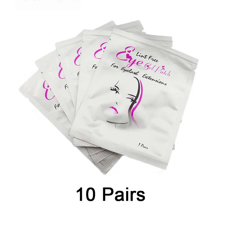 10Pair Women Head 10/50 пар/партия подушечки для ресниц гелевые бумажные силиконовые подушечки для наращивания ресниц с коллагеном без ворса инструменты для наращивания ресниц патчи - Длина: 10Pair Women Head