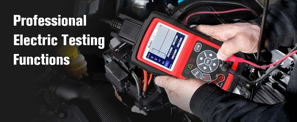 AUTEL автолинк AL539 OBD2 автомобильный считыватель кода сканер электрического напряжения тест инструмент AVO метр Авто диагностический инструмент тест батареи er
