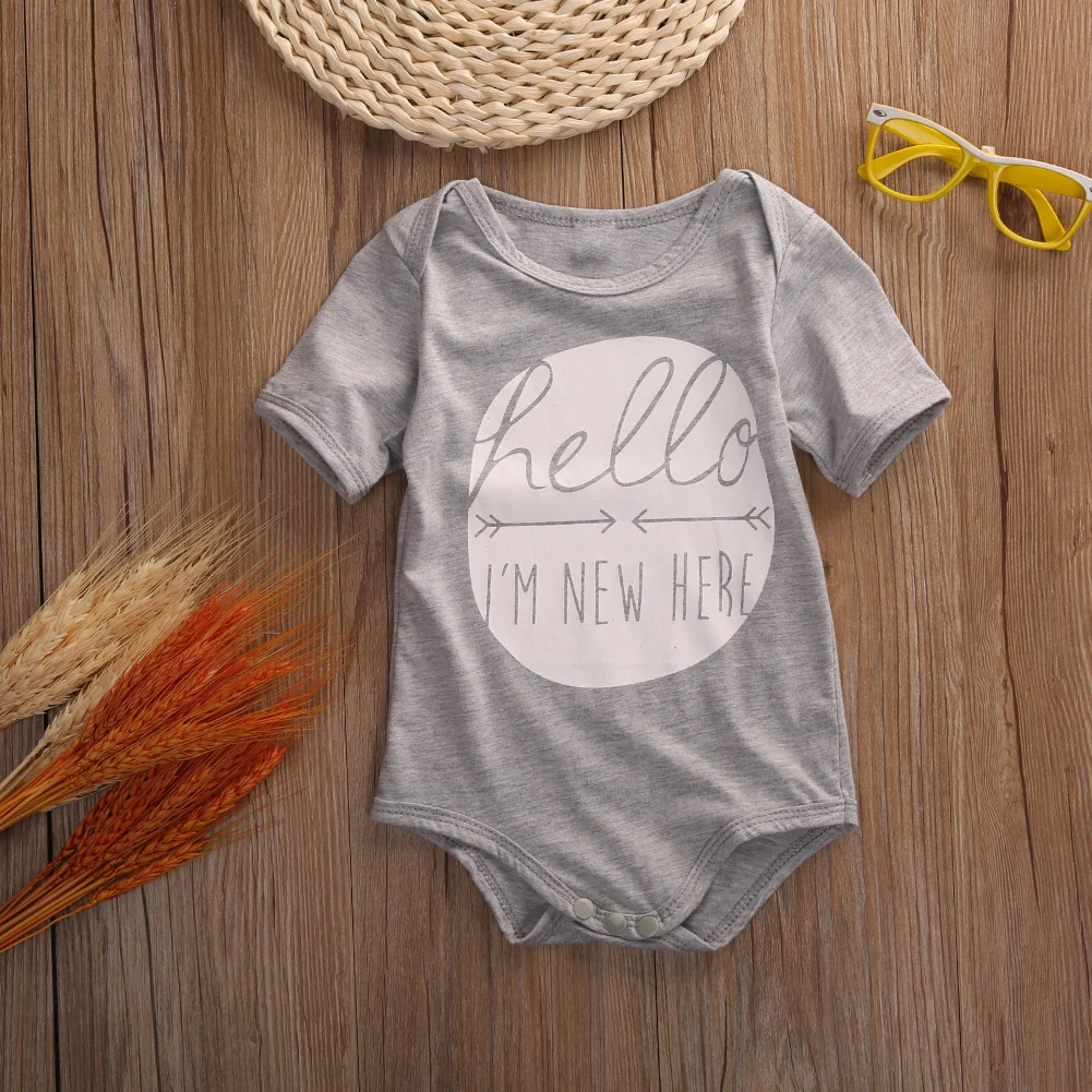 Hi Baby Store детский хлопковый комбинезон для новорожденных маленьких мальчиков и