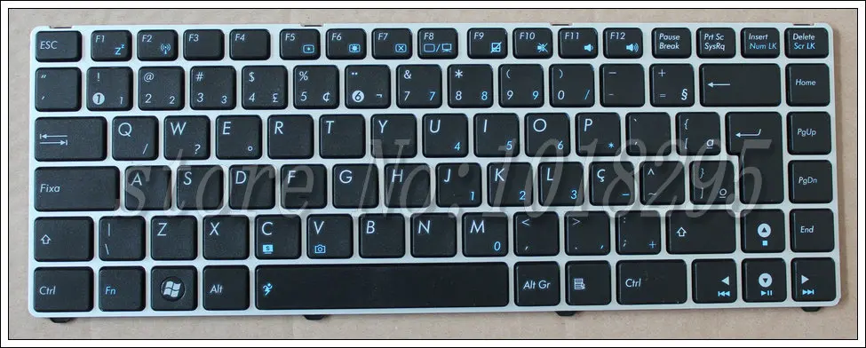 

Дешевая совершенно Новая Бразильская раскладка для ASUS EEE PC EPC u20 120IK UL20 1201 1201HA 1201T 1201N Клавиатура ноутбука
