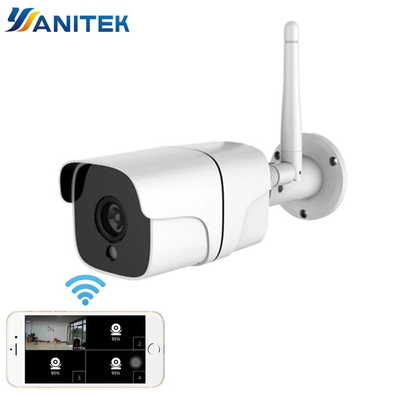 4MP 2MP Беспроводная система охранной камеры 1080P IP камера Wifi sd карта внешняя Аудио CCTV