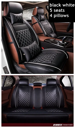 Чехол автокресла для Mercedes Benz A b c C220 w203 C200k E300 C200 C180 C300 C350 C250 C280 C450 G350d G500 B180 B200 B260 b c e class - Название цвета: 5 seats luxury