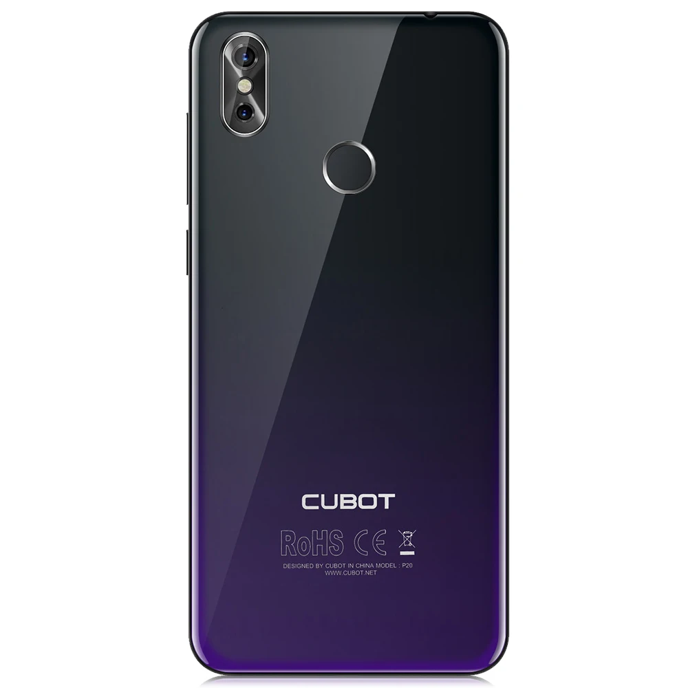 Восстановленный смартфон CUBOT P20 4G Android 8 0 6 18 &quotMTK6750T Восьмиядерный 1 5 ГГц 4 Гб ОЗУ 64