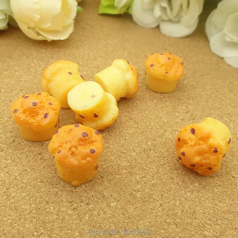 10 шт./лот кавайные Кабошоны с плоским основанием для выпечки кексов 12 мм