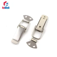 4pcs r101 iron spring loaded toggle latch case cabinet box toggle hasps catch buckle