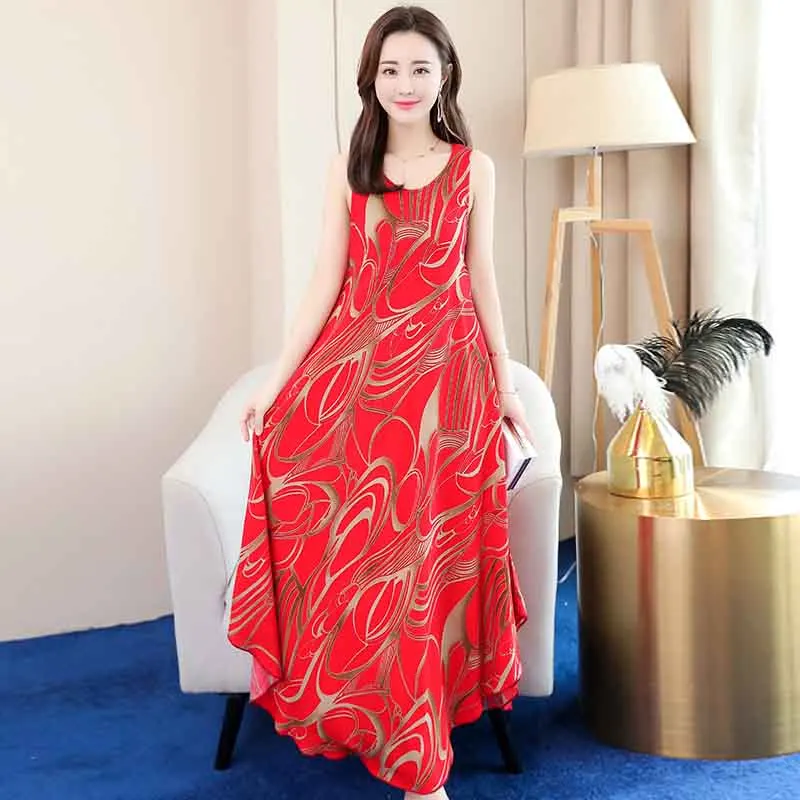 color 11 Новинка размера плюс, женское летнее платье, vestidos стильная женская одежда, свободная Женская одежда, повседневные летние платья для вечеринок - Цвет: color 11