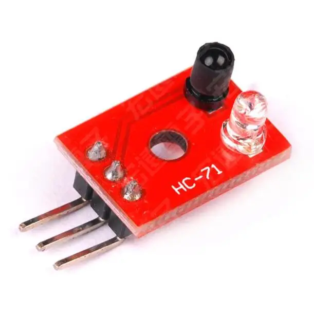 5pcs Tracking module sensor head / 4 way tracing red board | Электроника