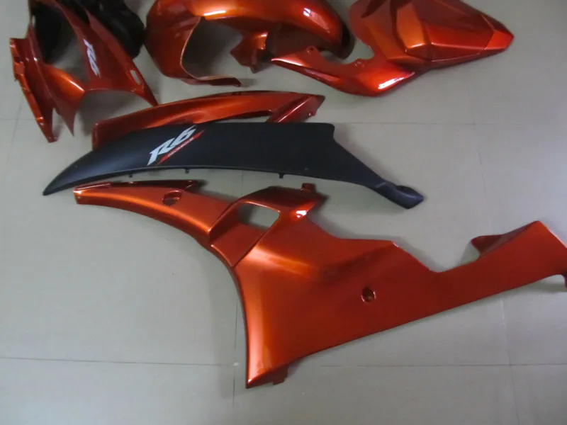 Инжекционный набор обтекателей для YZFR6 06 07 YZF R6 2006 2007 YZF600 ABS новый красный черный