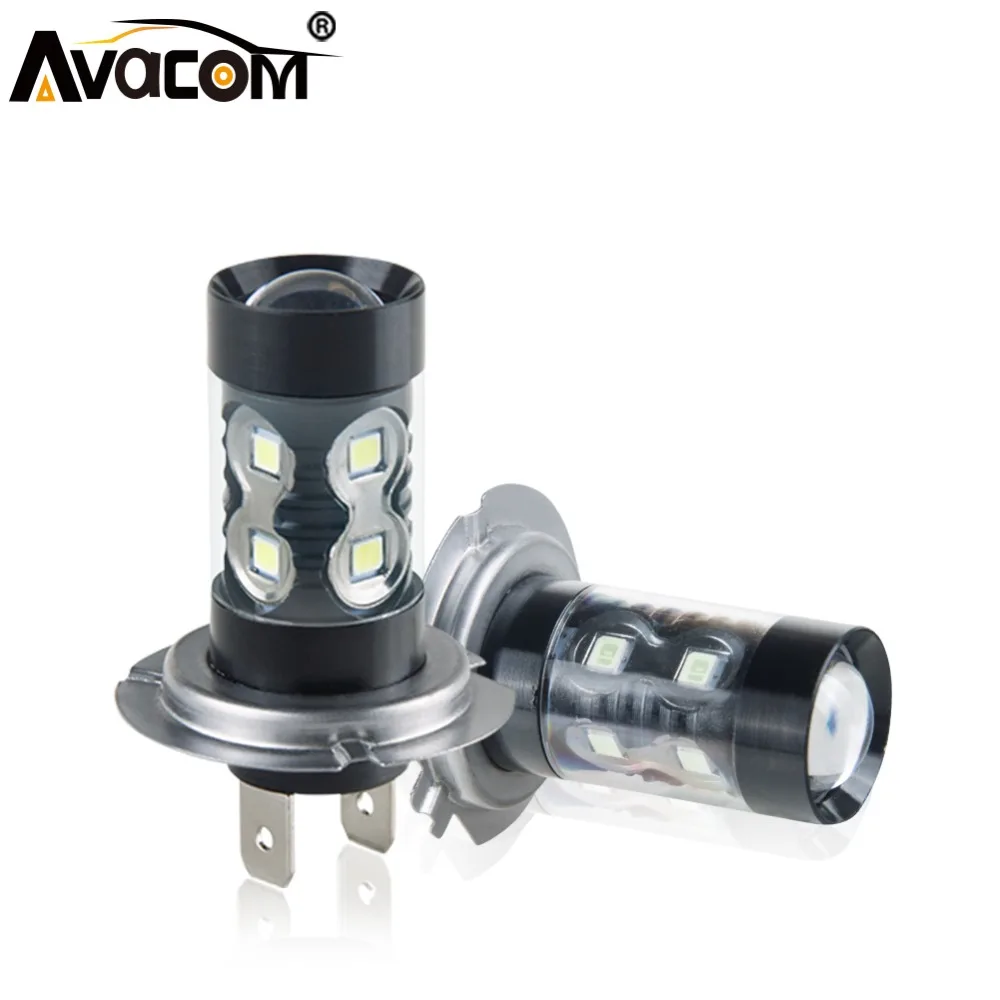 Avacom 2 шт. H11 H8 светодиодный противотуманный фонарь для автомобиля 4300K H3 H10 9005/HB3 9006/HB4