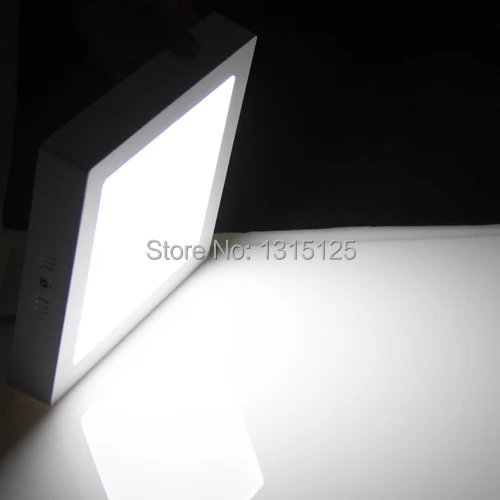 5 шт./лот 6 Вт Светодиодная Поверхностная панель/квадратные настенные потолочные