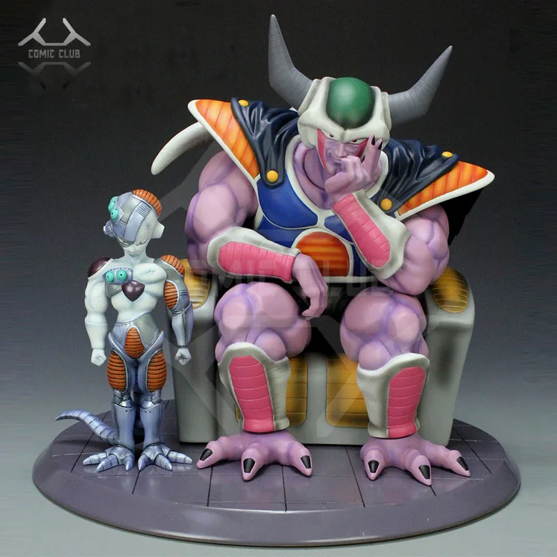 Комический клуб в наличии dragon ball z King Cold and machine Frieza gk статуя из смолы фигурка для
