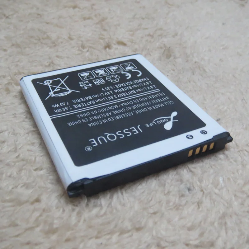 Jessque 2000мАч EB BG355BBE Батарея для Galaxy Core II 2 G355H SM G355 G3558 G3589W G3586V мобильный телефон