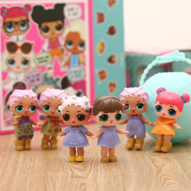 INBEAJY высокое качество 6 шт. новые детские забавные игрушки в виде цыплят Обучающие