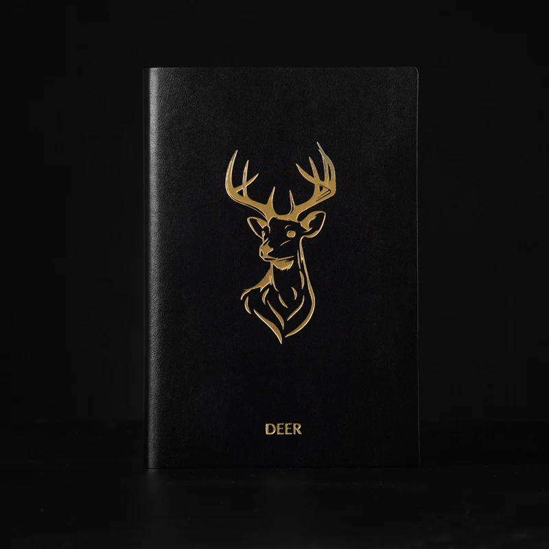 deer CAGIE винтажный кожаный блокнот планировщик А5 с подкладкой журнал Intime Дневник Блокнот Путешествия персонализированный блокнот s и журнал Filofax - Цвет: deer