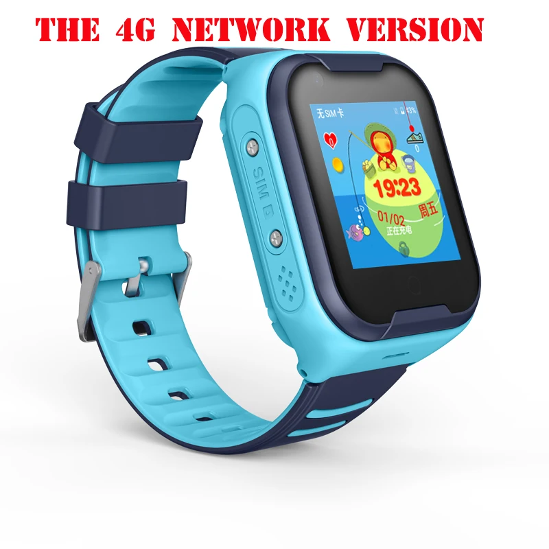 IP67 водонепроницаемый смарт 4G Удаленная камера GPS Wi Fi Дети Студенты Наручные часы