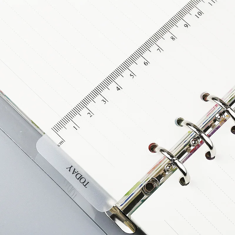 Линейка Для закладок со свободными листами Бронзирующая линейка A5/A6/A7/B5/A4 прямая 2