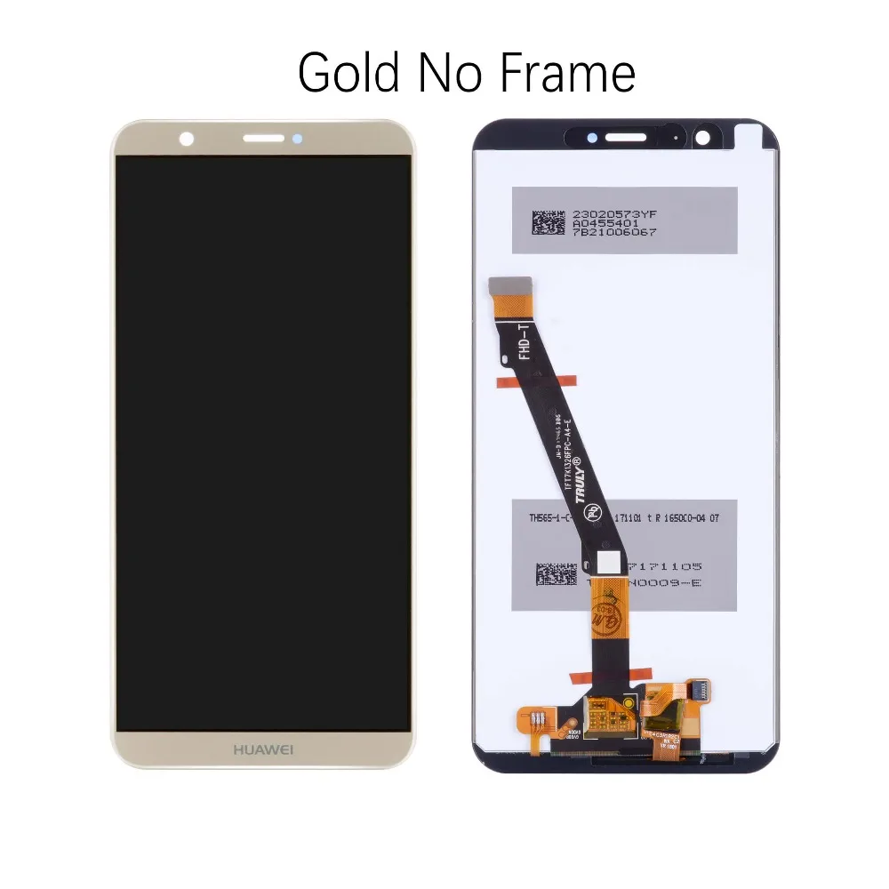 Дисплей для HUAWEI P Smart Enjoy 7S FIG LX1 fig-lx3 fig-lx1 LCD в сборе с тачскрином на рамке 5.65'' черный белый синий золото