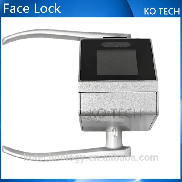 Серебряный цвет замок для лица дверной распознавание квартиры дверь LCOK дом