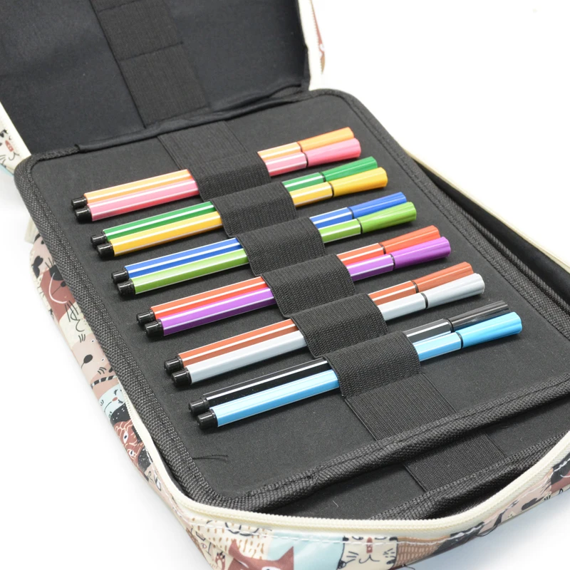 150 пенал для карандашей Escolar Kalem Kutusu Estuche Etui Papelaria Pencilcase Lapices Box школьная сумка-маркер Pensil