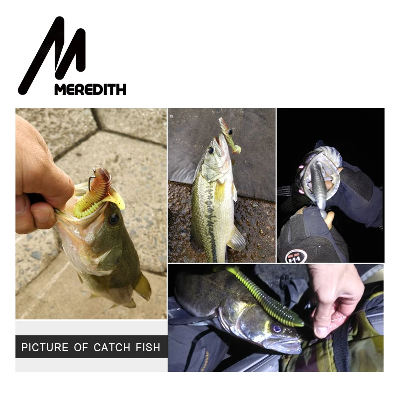 MEREDITH мягкие приманки для рыбалки Shad Swing Impact Fat Vibro Fat мягкие приманки 75 мм 85 мм 180 мм снасти реалистичные Iscas воблер PVA для рыбалки