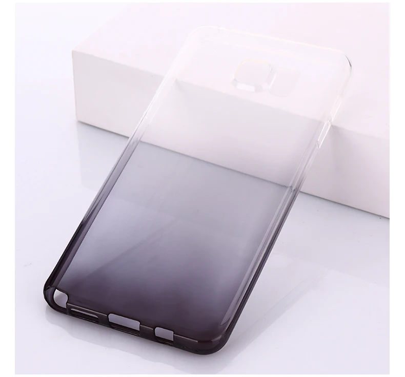 Ультратонкий Мягкий Прозрачный чехол из ТПУ для Samsung Galaxy Note 3 4 5 7 прозрачный